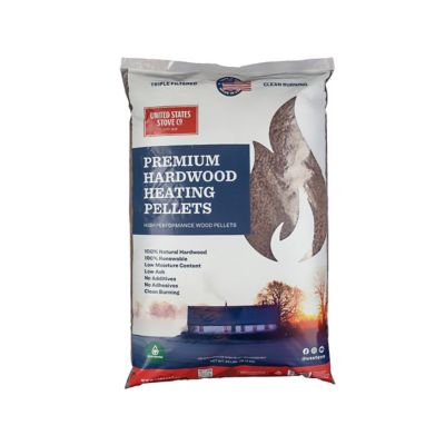 US Stove Hardwood Heating Pellets, 40lb Bag