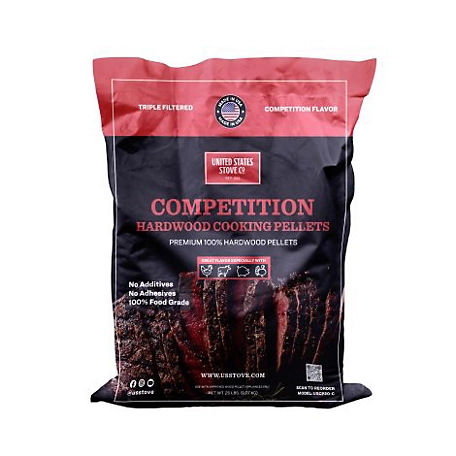 US Stove Competitive Cooking Pellets, 20lb Bag