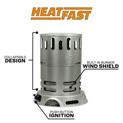 Image showing  Propane Convection Heater, 2,000 sq. ft., 80,000 BTU