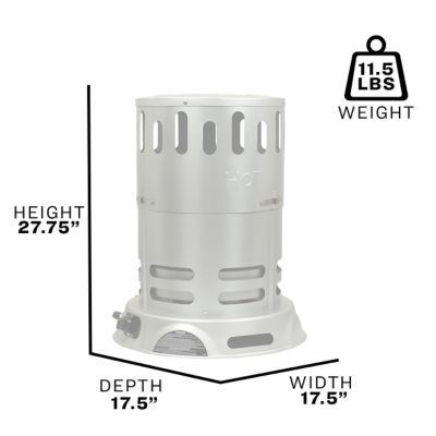 Image showing  Propane Convection Heater, 2,000 sq. ft., 80,000 BTU