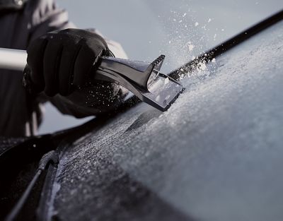 Image showing  Telescoping Scratch-Free Snow Brush