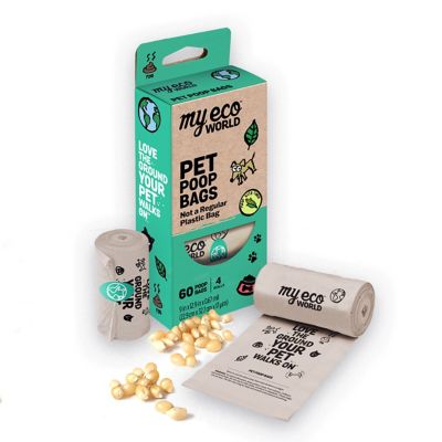 Image showing  Pet Poop Bags, 6 Boxes of 4 Rolls - 24 Rolls/360 ct.