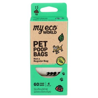Image showing 5 th MyEcoWorld Pet Poop Bags, 6 Boxes of 4 Rolls - 24 Rolls/360 ct.