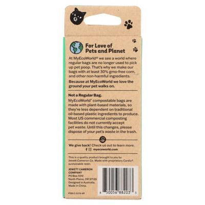 Image showing 6 th MyEcoWorld Pet Poop Bags, 6 Boxes of 4 Rolls - 24 Rolls/360 ct.