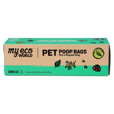 Image showing 5 th MyEcoWorld Pet Poop Bags, 6 Boxes of 1 Roll - 200 Bags a Roll/1200 ct.