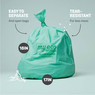 Image showing  Small 3 gal. Food Waste Bags, 12 boxes of 25 bags - 300 ct.