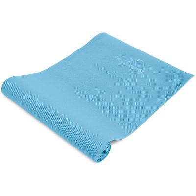 ProsourceFit 72 in. x 24 in. x 0.25 in. Original Exercise Yoga Mat with Carrying Straps, Non Slip (12 sq. ft.), Aqua