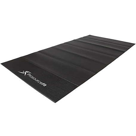 ProsourceFit Treadmill Mat 5/32 in. x 36 in. x 84 in. Black Heavy-Duty Fitness Exercise Equipment Mat