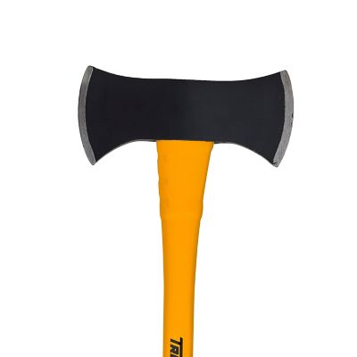 Image showing  3.5 lb. 36 in. TOUGHSTRIKE Double Bit Michigan Axe with Fiberglass Handle