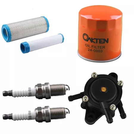 OakTen Air Filter Oil Filter Spark Plug Fuel Pump Pack 90-250010 Mower Engines & Parts