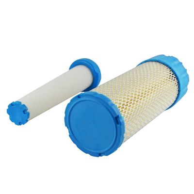 Image showing  Air Filter Oil Filter Spark Plug Fuel Pump Pack with 11013-7038 11013-7039 49065-2078 for Kawasaki FX751V, FX801V