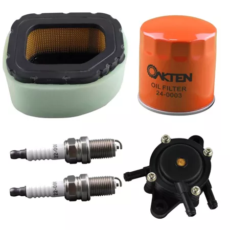 OakTen Air Filter Oil Filter Spark Plug Fuel Pump Pack with Kohler 32 083 06-S 52 050 02-S 24 393 16-S for SV710 SV715 SV725 Mower Engines & Parts