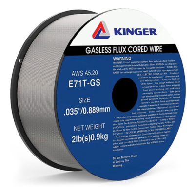 Image showing  0.035 in. Flux Core MIG Welding Wire, Mild Steel E71T-GS, 2 lb. Spool