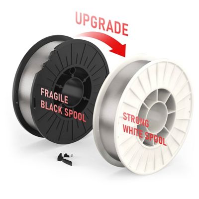 Image showing 6 th Kinger 0.035 in. Flux Core MIG Welding Wire, Mild Steel E71T-GS, 2 lb. Spool