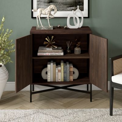 Image showing  28 in. Brighton Accent Cabinet, Brown