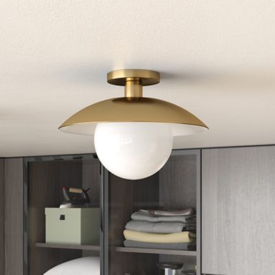 Hudson&Canal Alvia Semi Flush Mount