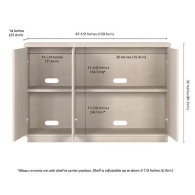 Image showing  Alston Buffet Table, White
