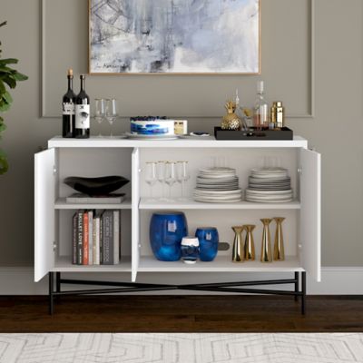 Image showing  Brighton Buffet Table, White