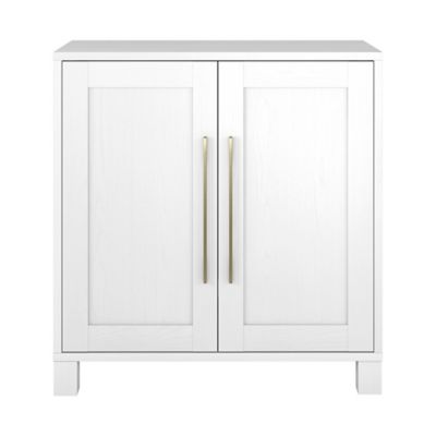 Image showing  28 in. x 32 in. x 14 in. Chabot Accent Cabinet, White