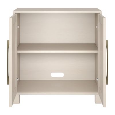 Image showing 6 th Hudson&Canal 28 in. Chabot Accent Cabinet, White