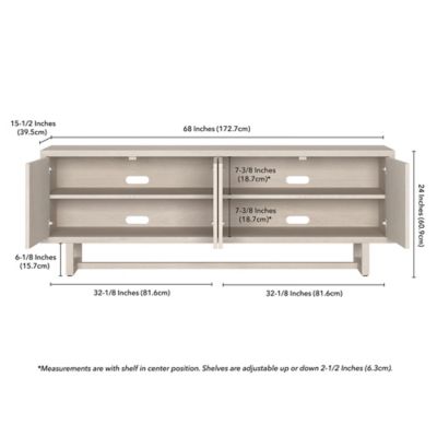 Image showing  Cutler TV Stand for TVs Up to 75 in.