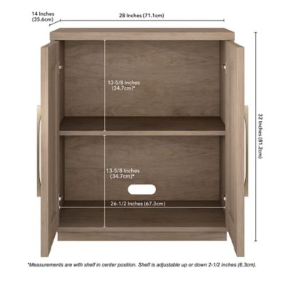 Image showing  2-Door Tillman Accent Cabinet, 14 in. x 32 in. x 28 in.