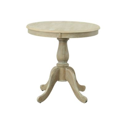 Image showing 1 th Carolina Chair & Table Fairview 30 in. Round Pedestal Dining Table