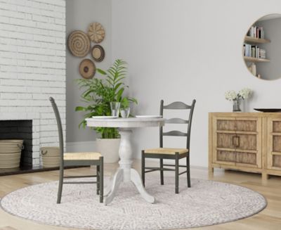 Image showing 3 th Carolina Chair & Table Fairview 30 in. Round Pedestal Dining Table