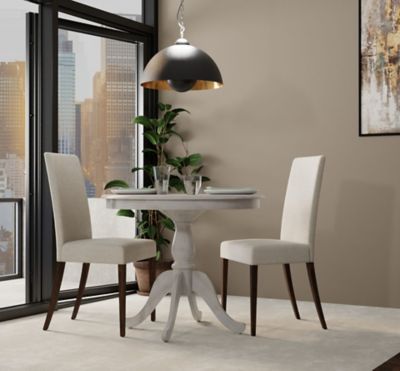 Image showing 4 th Carolina Chair & Table Fairview 36 in. Round Pedestal Dining Table