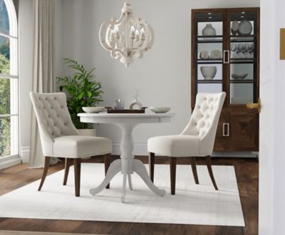 Image showing 6 th Carolina Chair & Table Fairview 36 in. Round Pedestal Dining Table