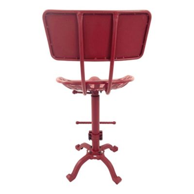 Image showing  August Tractor Seat Stool with Back