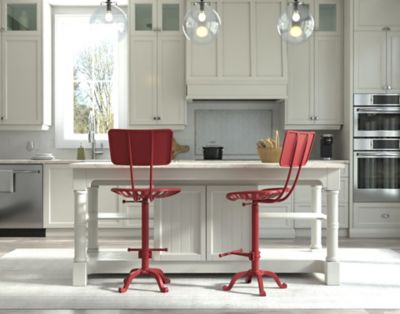 Image showing 7 th Carolina Chair & Table August Tractor Seat Stool with Back