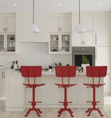 Image showing 10 th Carolina Chair & Table August Tractor Seat Stool with Back