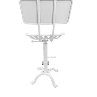 Image showing  August Tractor Seat Stool with Back