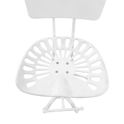Image showing  August Tractor Seat Stool with Back