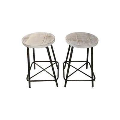 Image showing  Illona 24 in. Counter Height Stool, Set of 2