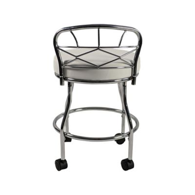 Image showing  Diana X-Back Vanity Bench with Casters