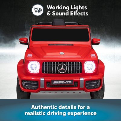 Image showing  Electric Kids Luxury Mercedes Benz AMG G63 Car Ride-On Toy, 6 Volt, Remote Control, Ages 3-5 Years