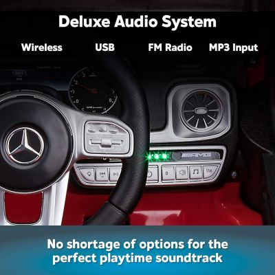 Image showing  Electric Kids Luxury Mercedes Benz AMG G63 Car Ride-On Toy, 6 Volt, Remote Control, Ages 3-5 Years