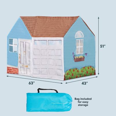 Image showing  Easy Pop-Up Kids Magical Play Tent, Large Front and Rear Openings, Carry Case Included, Easy Storage