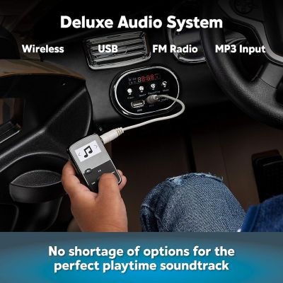 Image showing  Electric Kids Luxury Chevy Colorado Truck Ride-On Toy, 6 Volt, USB and MP3, Remote Control, Ages 3-5 Years