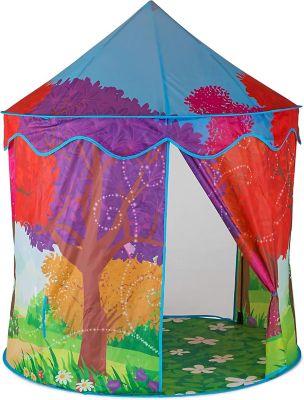 Kid Trax Easy Pop Up Kids Magical Play Tent, Large Front and Rear Openings, Carry Case Included, Easy Storage