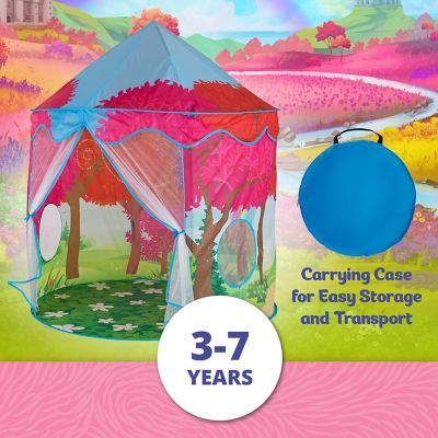 Image showing  Easy Pop Up Kids Magical Play Tent, Large Front and Rear Openings, Carry Case Included, Easy Storage