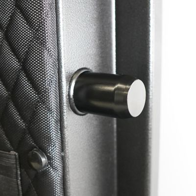 Image showing 5 th Remington 36 Long Gun, 4 Handgun 20.09 cu. ft. Electronic/Key Lock Gun Club Fireproof and Waterproof Gun Safe, Black Gloss