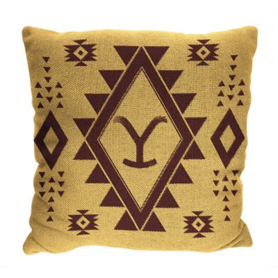 Northwest Yellowstone Y Aztec Jacquard Pillow