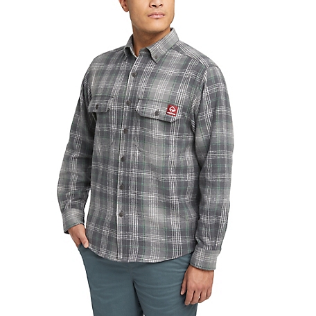 Glacier Heavyweight Long Sleeve Flannel Shirt - Long Sleeves