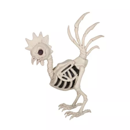 Red Shed 36" Rooster Skeleton Halloween Decoration Halloween Statues