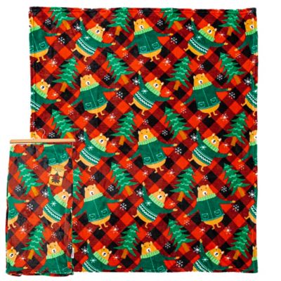 Northwest Holiday BeaSilk Touch Throw