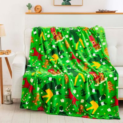 Image showing  Warner Bros. Elf Busy Elf Silk Touch Throw Blanket