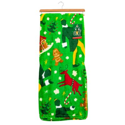 Image showing  Warner Bros. Elf Busy Elf Silk Touch Throw Blanket